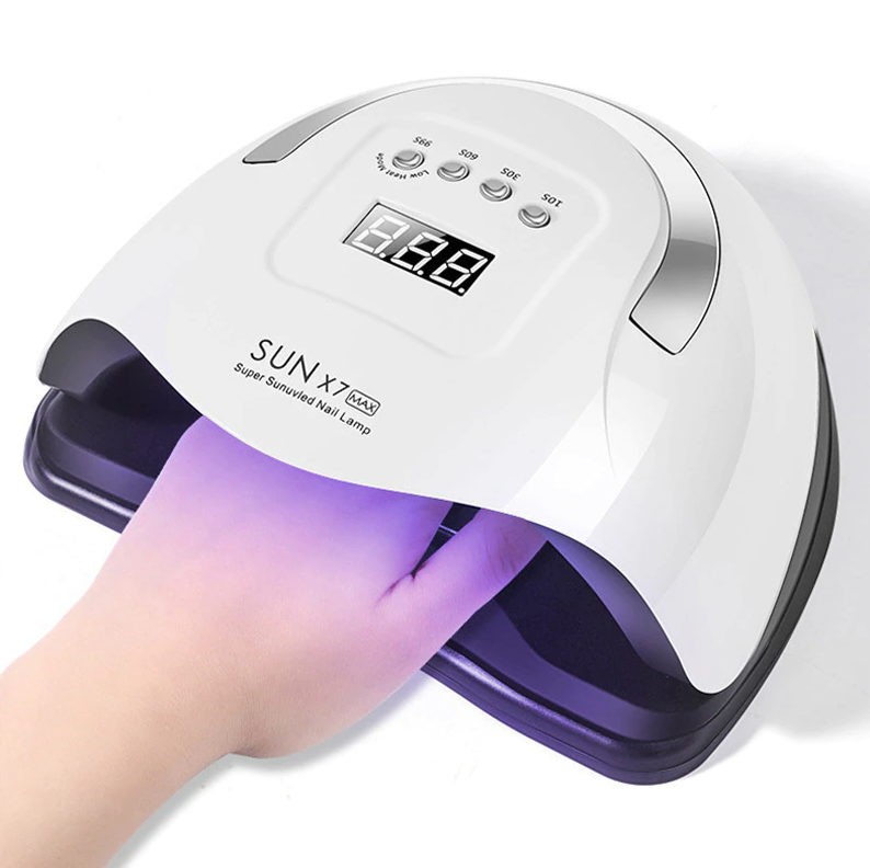 220W Nail Dryer LED Lamp UV Light Polish Gel Curing Machine Electric