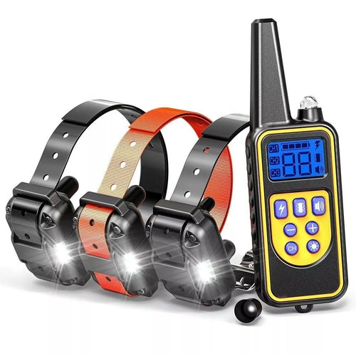 3000 FT Dog Training US Collar Rechargeable Remote Shock PET