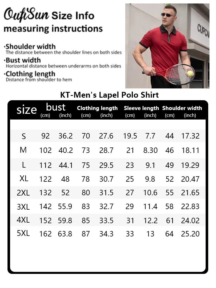 Men's Polo Shirt Fashion Dot Print T Shirt,Zip Polo Shirt Retro Casual Short Sleeve Summer Streetwear Men's Casual Plus Size