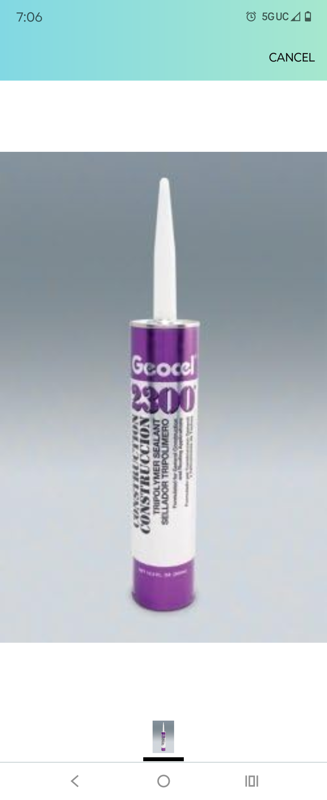 Geocel 2300 Tripolymer Sealant